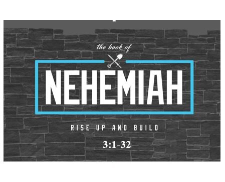 Nehemiah 3:1-32  — Partnership in Mutual Ministry – God’s Honor Roll of Dedicated Workers