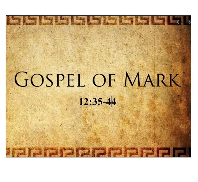Mark 12:35-44  — Exposing Religious Frauds