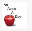 An apple a day…