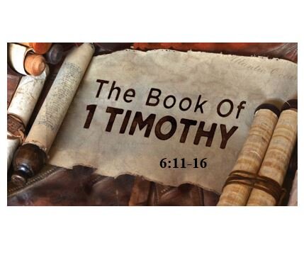 1 Timothy 6:11-16  — Capture the Flag – Marching Orders for the Man of God