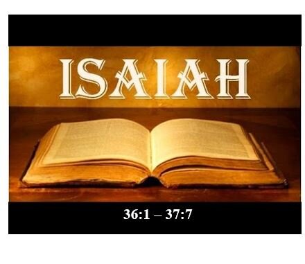 Isaiah 36:1 – 37:7  — Don’t Make a Deal with the Devil
