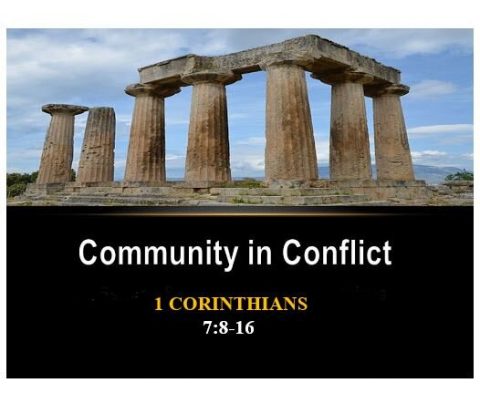 Bible Outlines - 1 Corinthians 7:8-16 - Singleness . . . Marriage ...