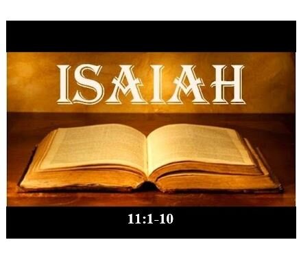 Isaiah 11:1-10  — Justice, Peace and Unity in the Messianic Kingdom