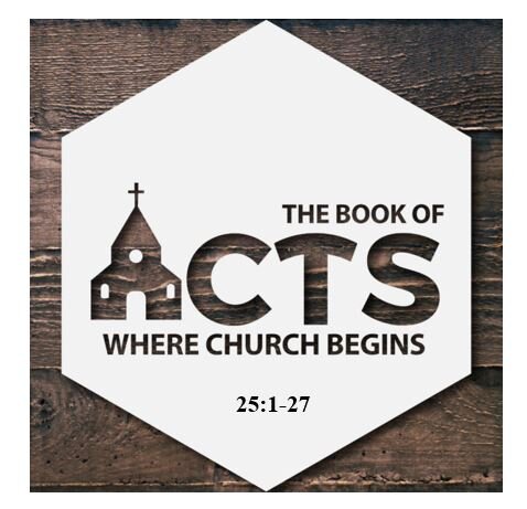 Acts 25:1-27  — Appealing to Caesar – The Road to Rome