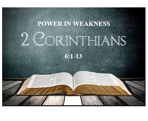 2 Corinthians 6:1-13  — Partnership in the Gospel