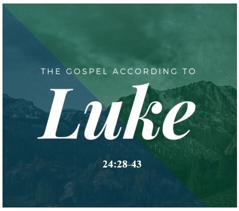 Luke 24:13-35  Opening Eyes on the Road to Emmaus