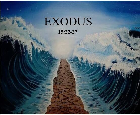 Bible Outlines Exodus 15 22 27 No Water Bitter Water 