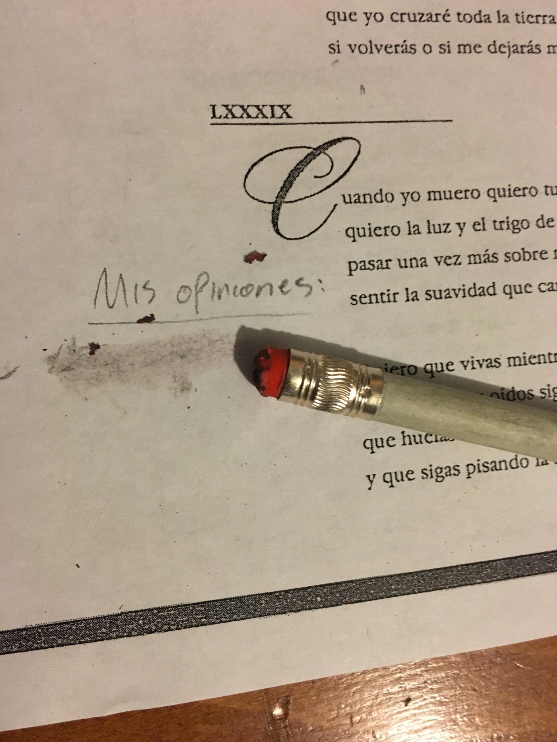 Bible Outlines Pet Peeve 30 Erasers that Smudge